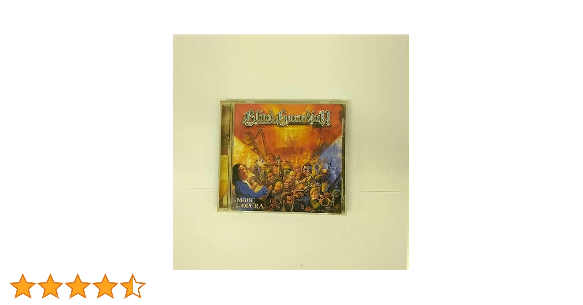 【日本先行発売】ブラインド・ガーディアン/ナイト・アット・ジ・オペラ　帯付き BLIND GUARDIAN 7th Album 「A Night At The Opera」レビュー